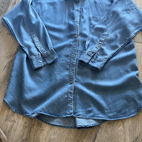 Cute Loft Levi Long Shirt size XL - Picture 6 of 9